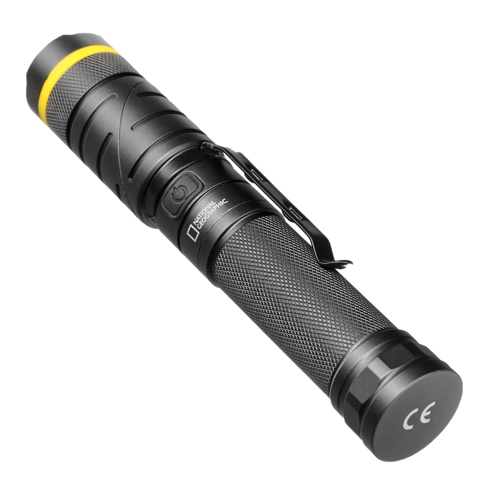 National Geographic LED-Taschenlampe Iluminos 800 Lumen schwarz Bild 1
