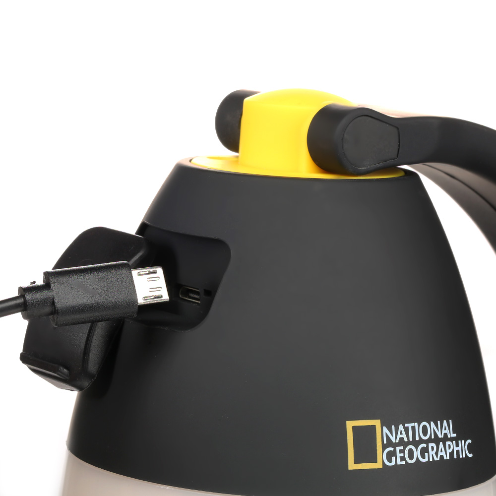 National Geographic 3in1 Outdoor Laterne schwarz/gelb Bild 1