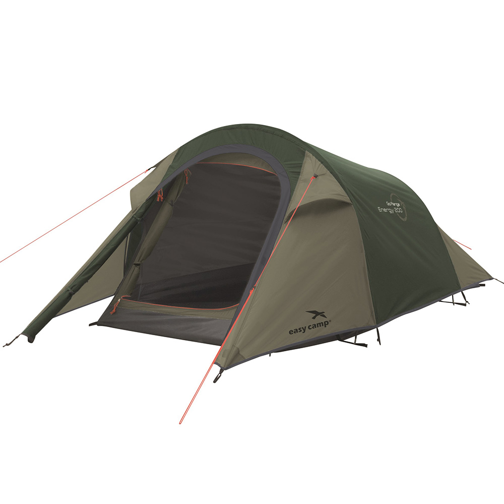 Easy Camp Tunnelzelt Energy 200 Rustic Green fr max. 2 Personen