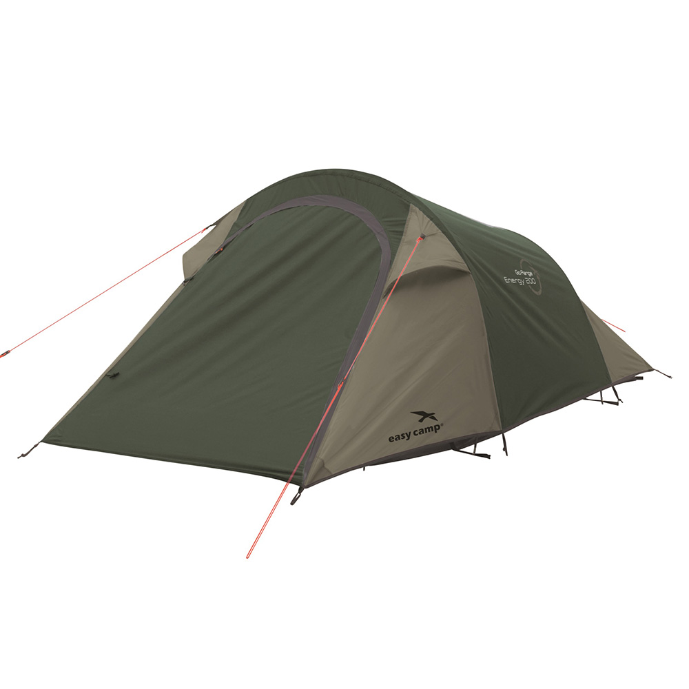 Easy Camp Tunnelzelt Energy 200 Rustic Green fr max. 2 Personen Bild 3