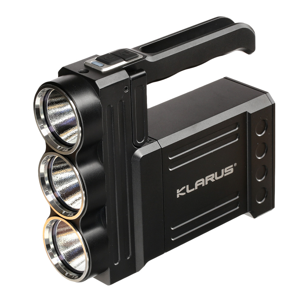 Klarus LED-Strahler RS80 GT Komplett Kit 10000 Lumen schwarz inkl. Koffer