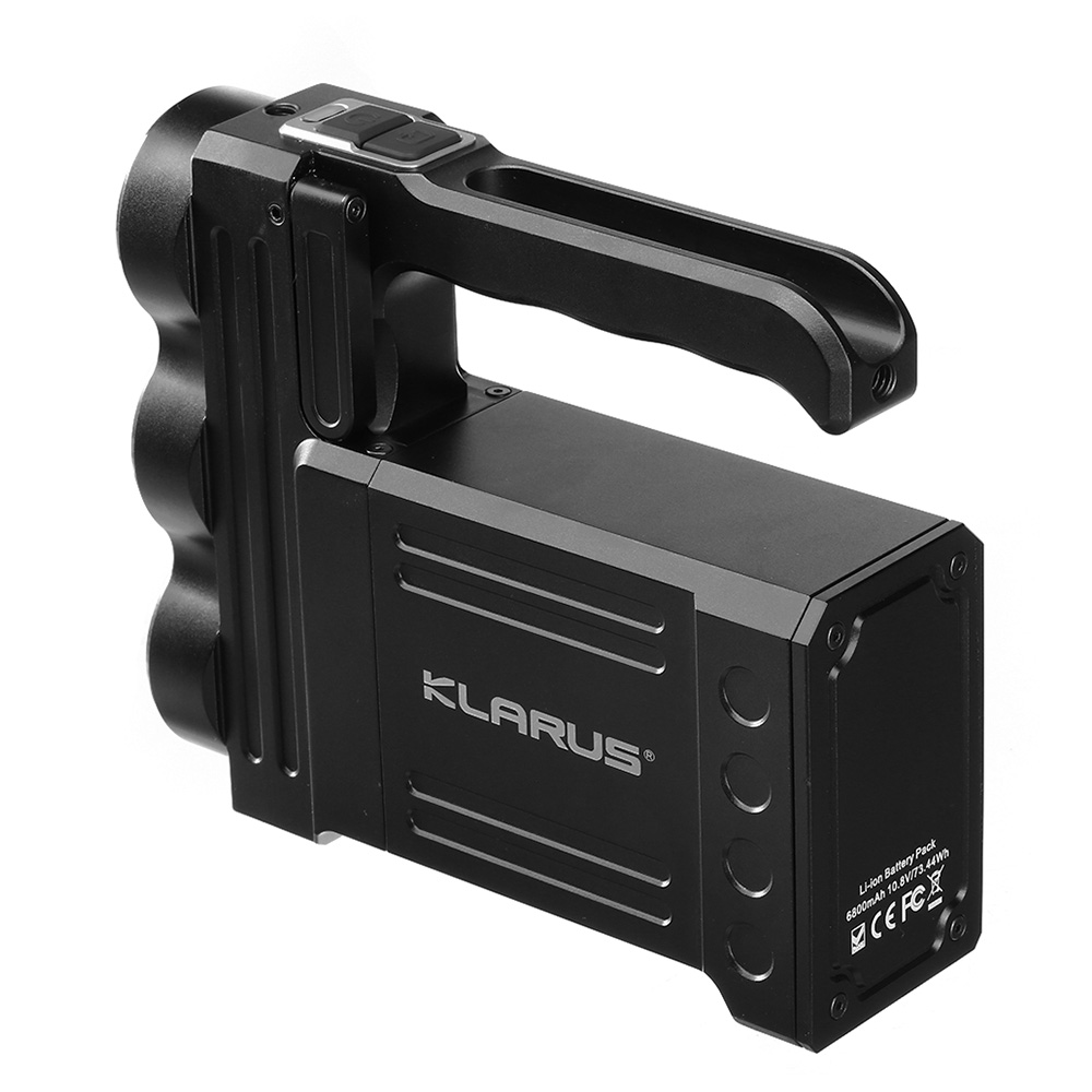 Klarus LED-Strahler RS80 GT Komplett Kit 10000 Lumen schwarz inkl. Koffer Bild 10