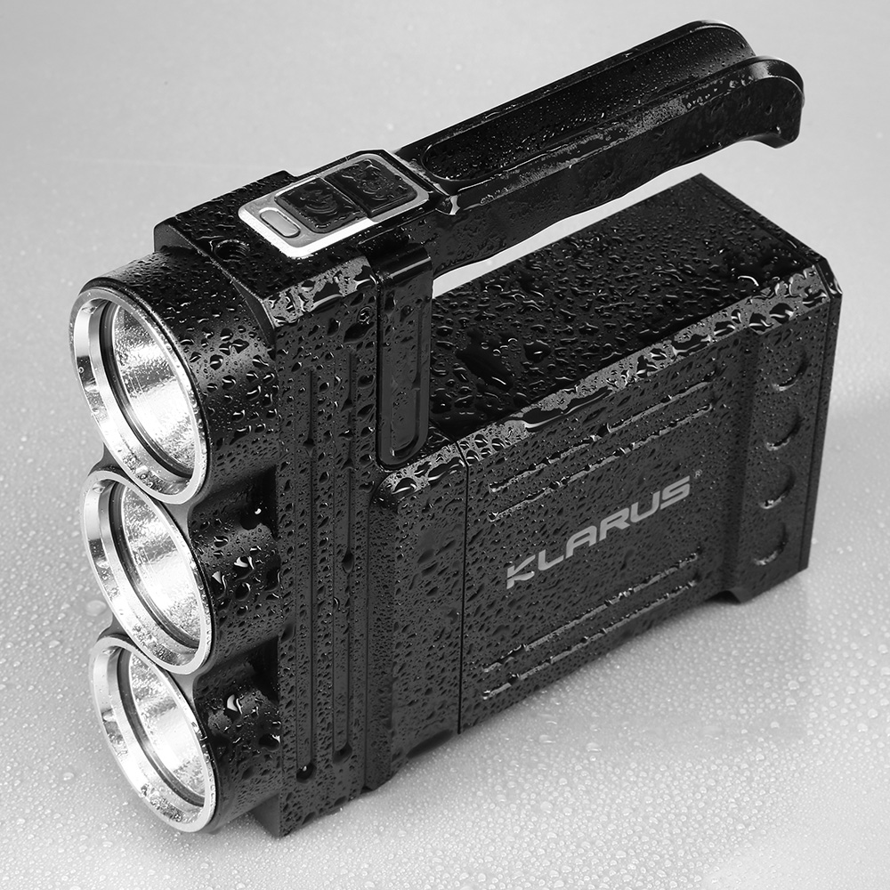 Klarus LED-Strahler RS80 GT Komplett Kit 10000 Lumen schwarz inkl. Koffer Bild 1