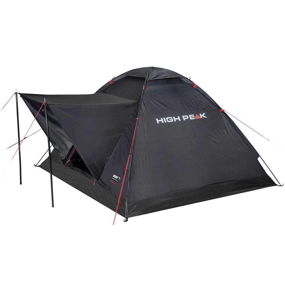 High Peak Zelt Beaver 3 schwarz fr max. 3 Personen Bild 3