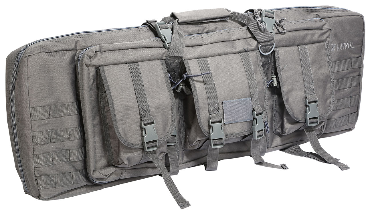 Nuprol 36 Zoll / 92 cm PMC Deluxe Soft Rifle Bag / Gewehr-Futteral grau