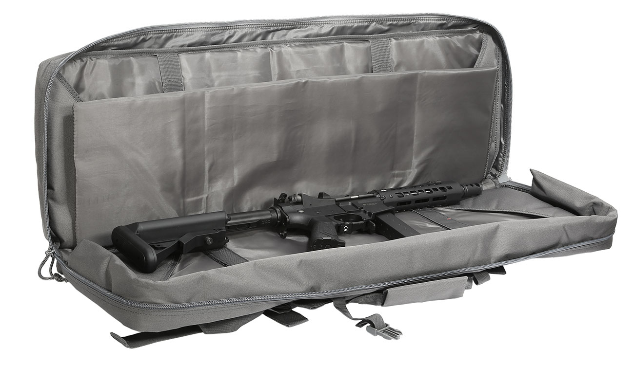 Nuprol 36 Zoll / 92 cm PMC Deluxe Soft Rifle Bag / Gewehr-Futteral grau Bild 4