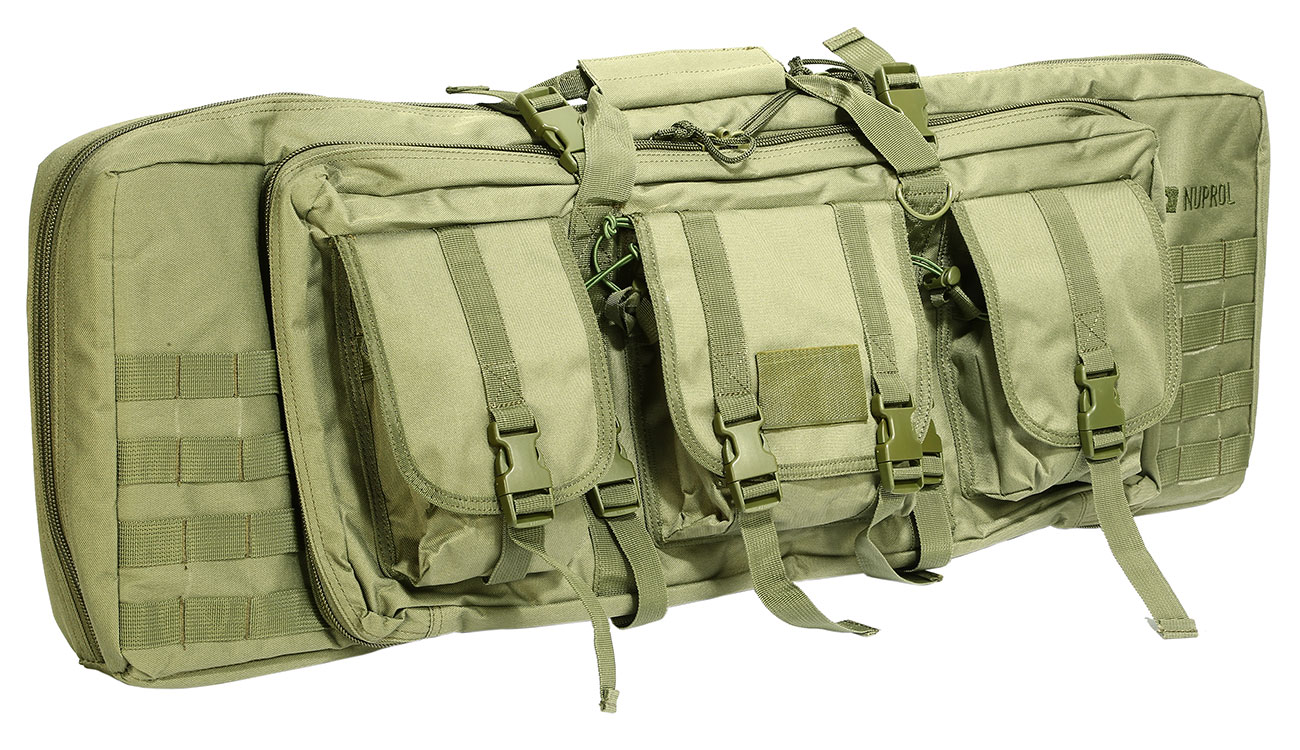 Nuprol 36 Zoll / 92 cm PMC Deluxe Soft Rifle Bag / Gewehr-Futteral oliv