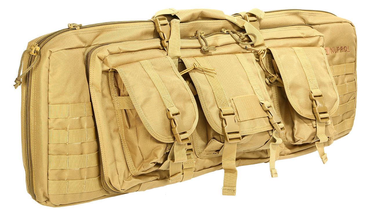 Nuprol 36 Zoll / 92 cm PMC Deluxe Soft Rifle Bag / Gewehr-Futteral tan