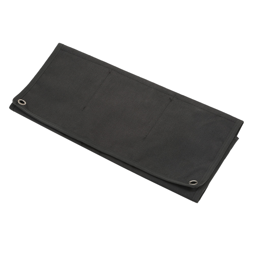 JTG Klettmatte für Patches mit 5 Fächern und MOLLE Webbing schwarz Bild 1