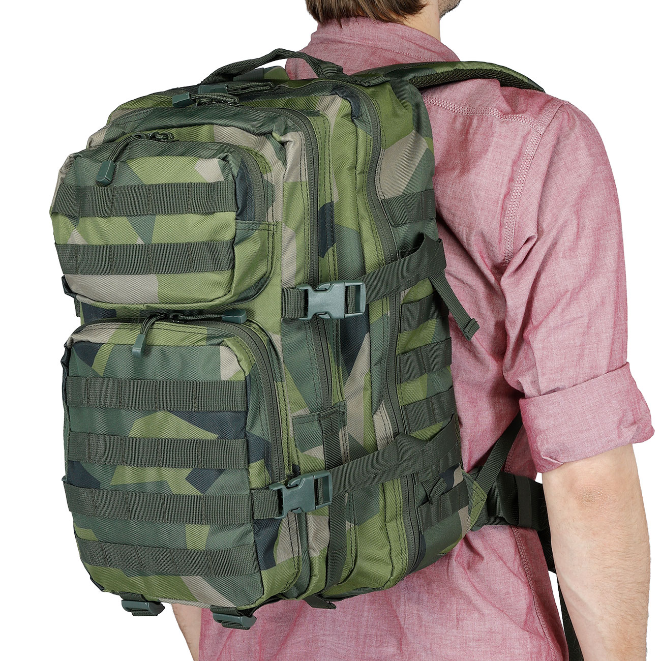 Brandit Rucksack US Cooper 40 Liter Large swedish camo Bild 11