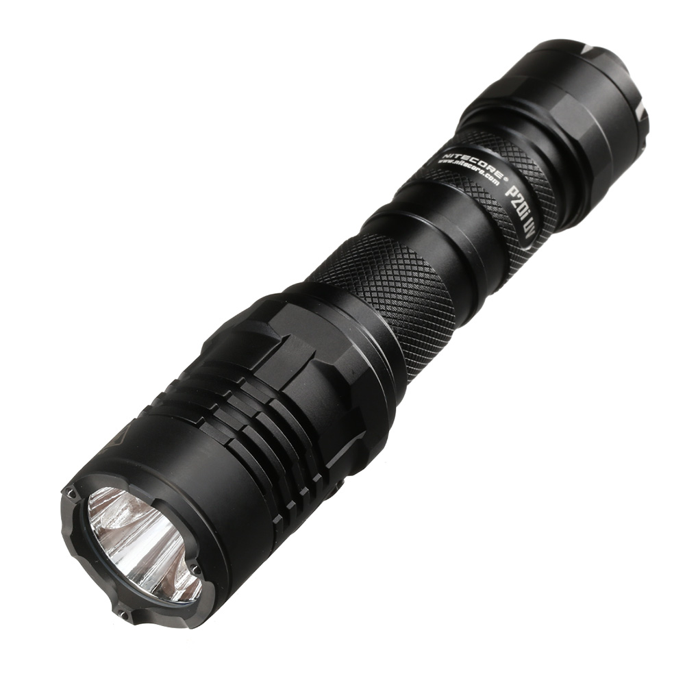 Nitecore LED-Taschenlampe P20i UV 1800 Lumen UV Licht inkl. Tactical Holster schwarz