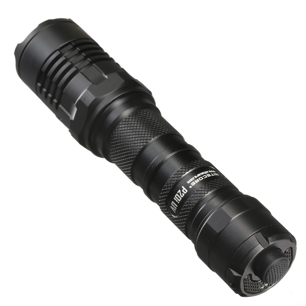 Nitecore LED-Taschenlampe P20i UV 1800 Lumen UV Licht inkl. Tactical Holster schwarz Bild 5