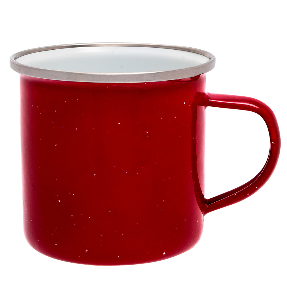 Origin Outdoors Emaille Tasse 360 ml rot