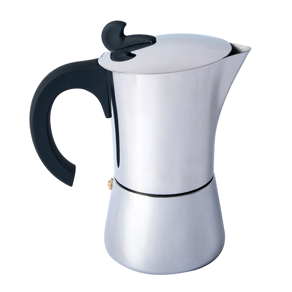 Basic Nature Espresso Maker 2-Tassen Edelstahl