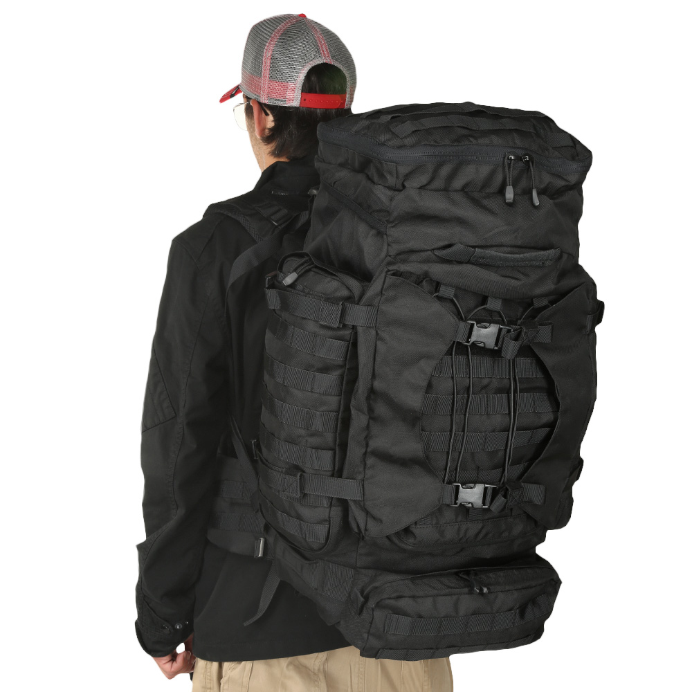 Outac Rucksack Multirole 80 Liter schwarz