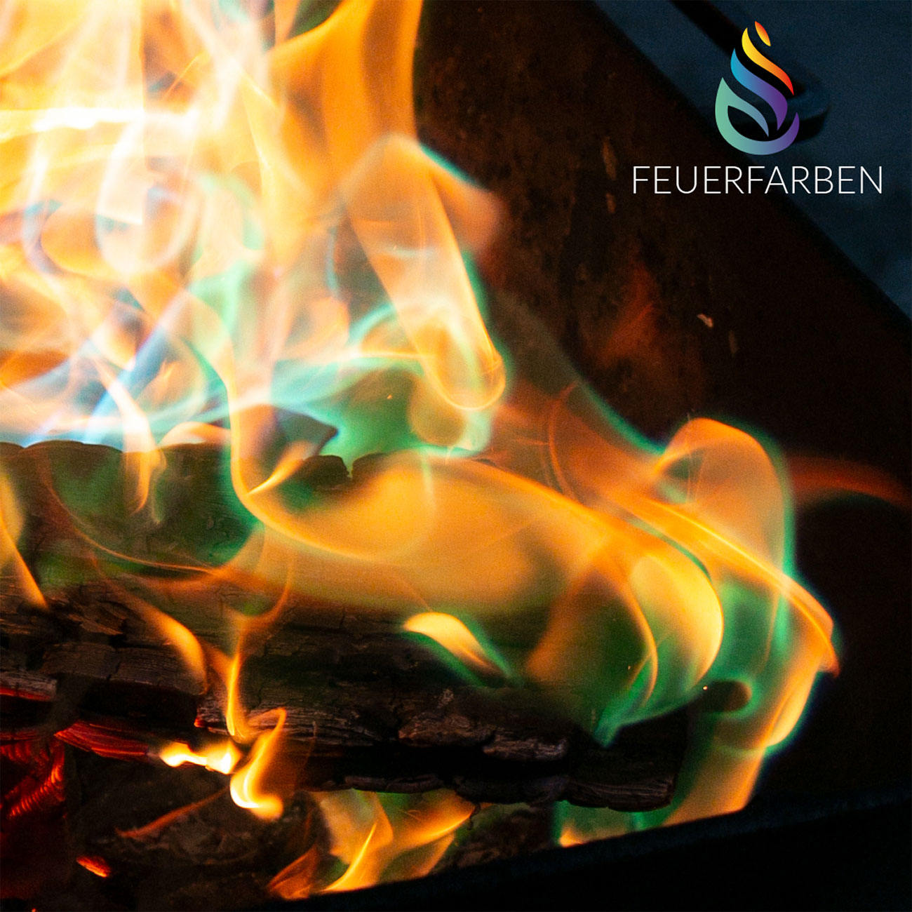 Feuerfarben Pulver 250g Fur Bunte Flammen In Feuerschale Lagerfeuer Kaminofen Usw Kotte Zeller