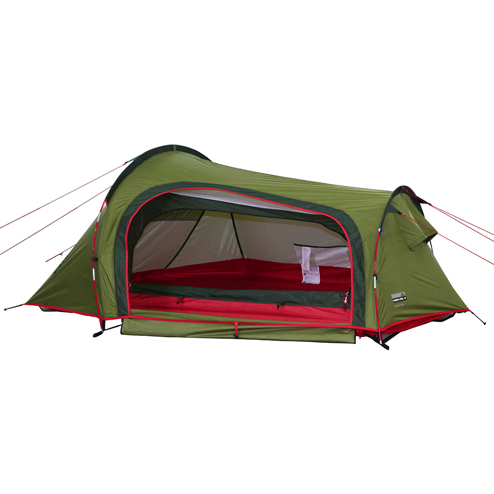 High Peak Zelt Sparrow 2  fr max. 2 Personen grn/rot Bild 8