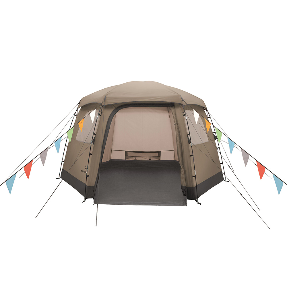 Easy Camp Familienzelt Moonlight Yurt für max. 6 Personen grau/khaki Bild 4