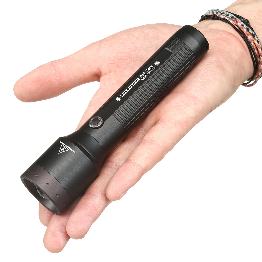 LED Lenser LED-Taschenlampe P6R Core 900 Lumen inkl. Handschlaufe, Akku schwarz Bild 3