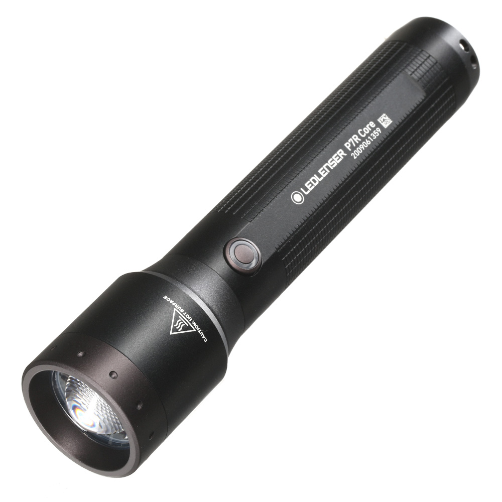 LED Lenser LED-Taschenlampe P7R Core 1400 Lumen inkl. Handschlaufe, Akku schwarz