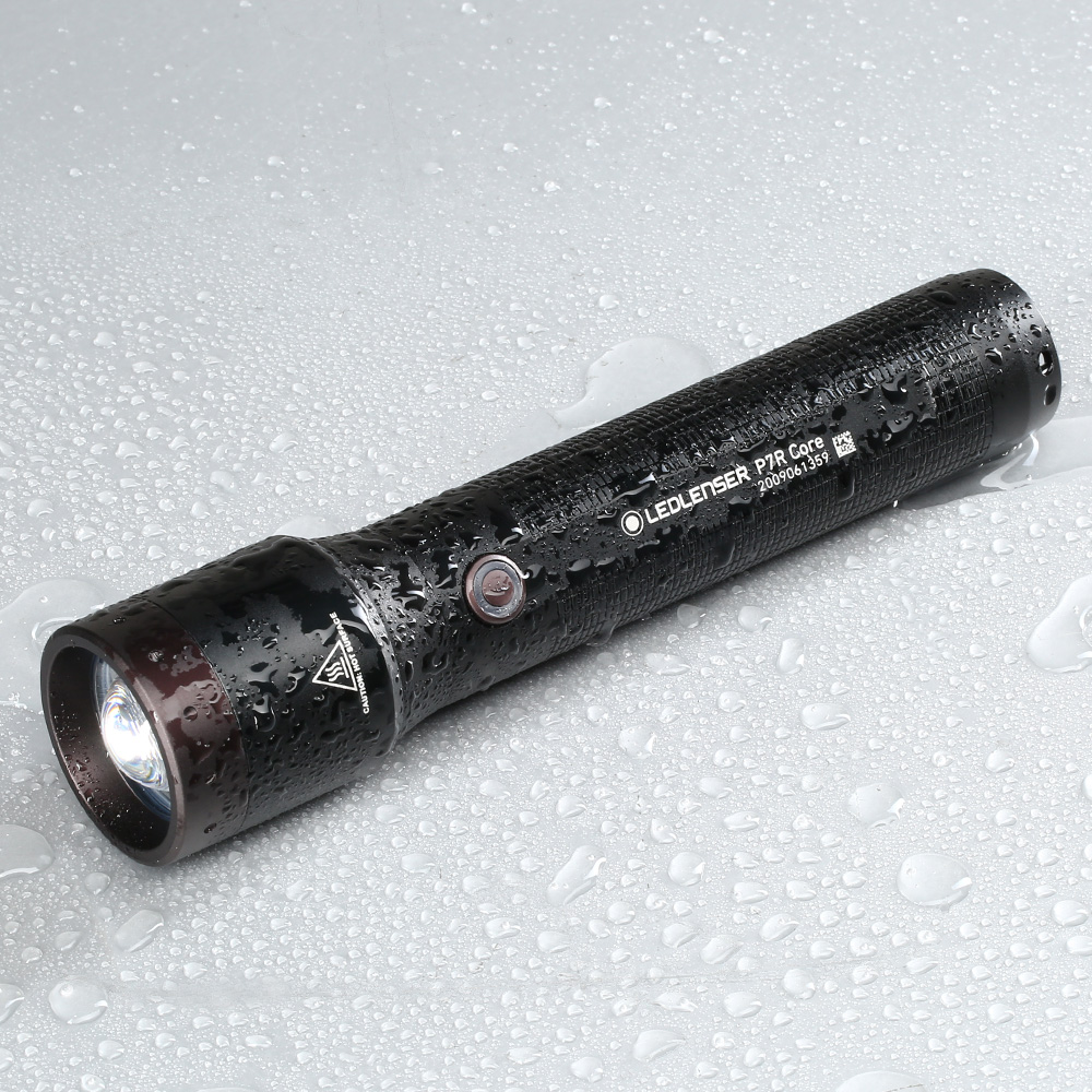 LED Lenser LED-Taschenlampe P7R Core 1400 Lumen inkl. Handschlaufe, Akku schwarz Bild 2