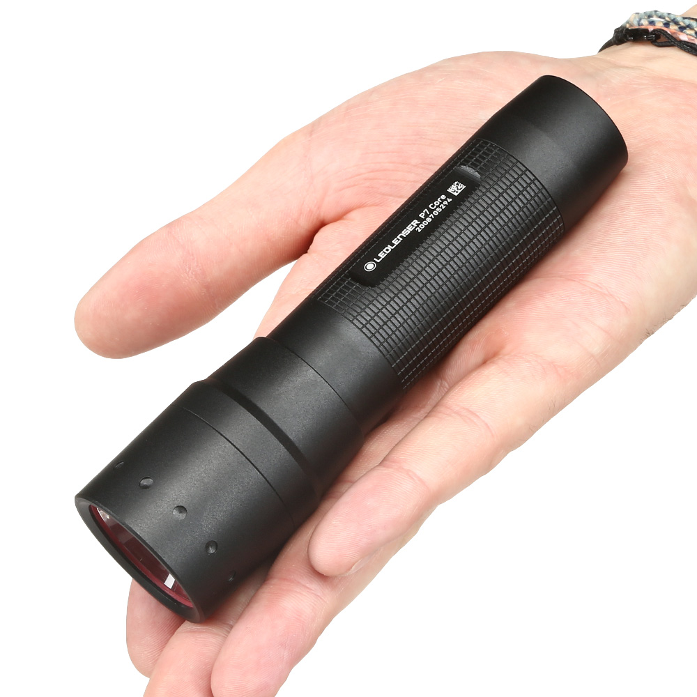 LED Lenser LED-Taschenlampe P7 Core 450 Lumen inkl. Handschlaufe schwarz Bild 3