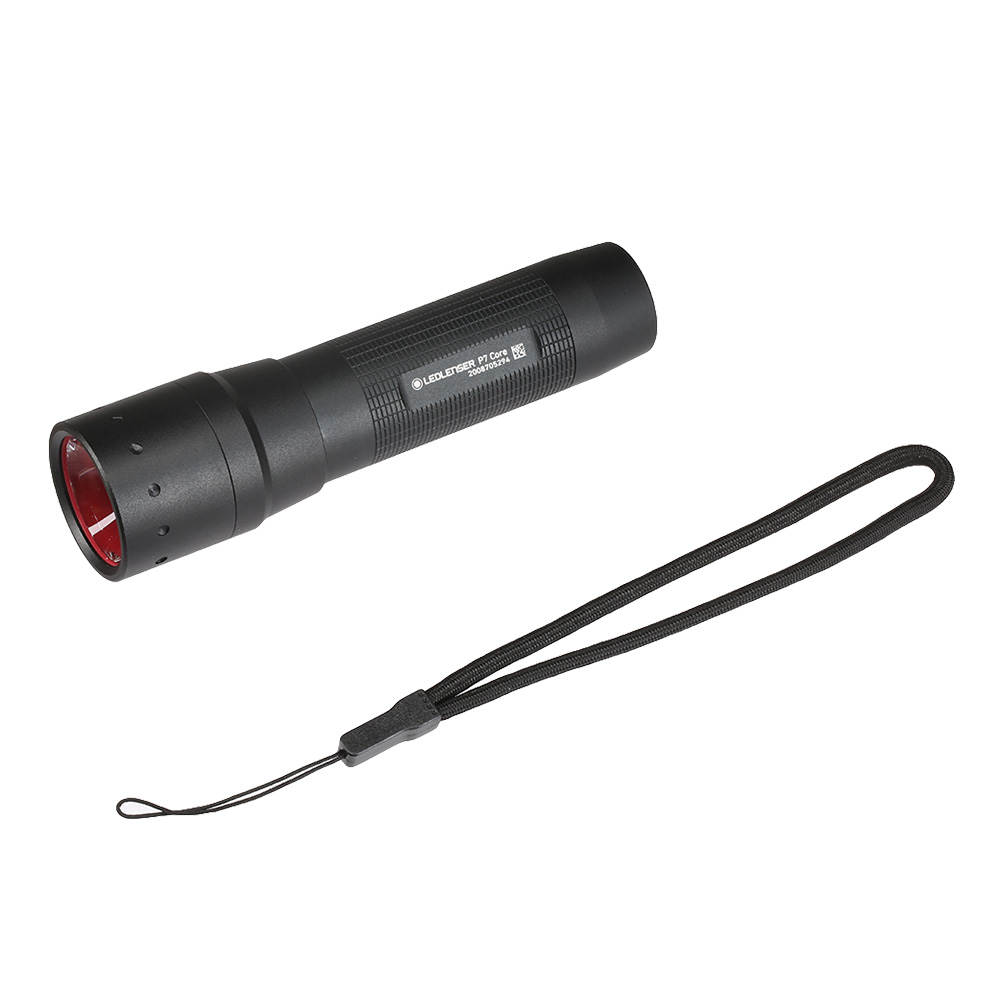 LED Lenser LED-Taschenlampe P7 Core 450 Lumen inkl. Handschlaufe schwarz Bild 1