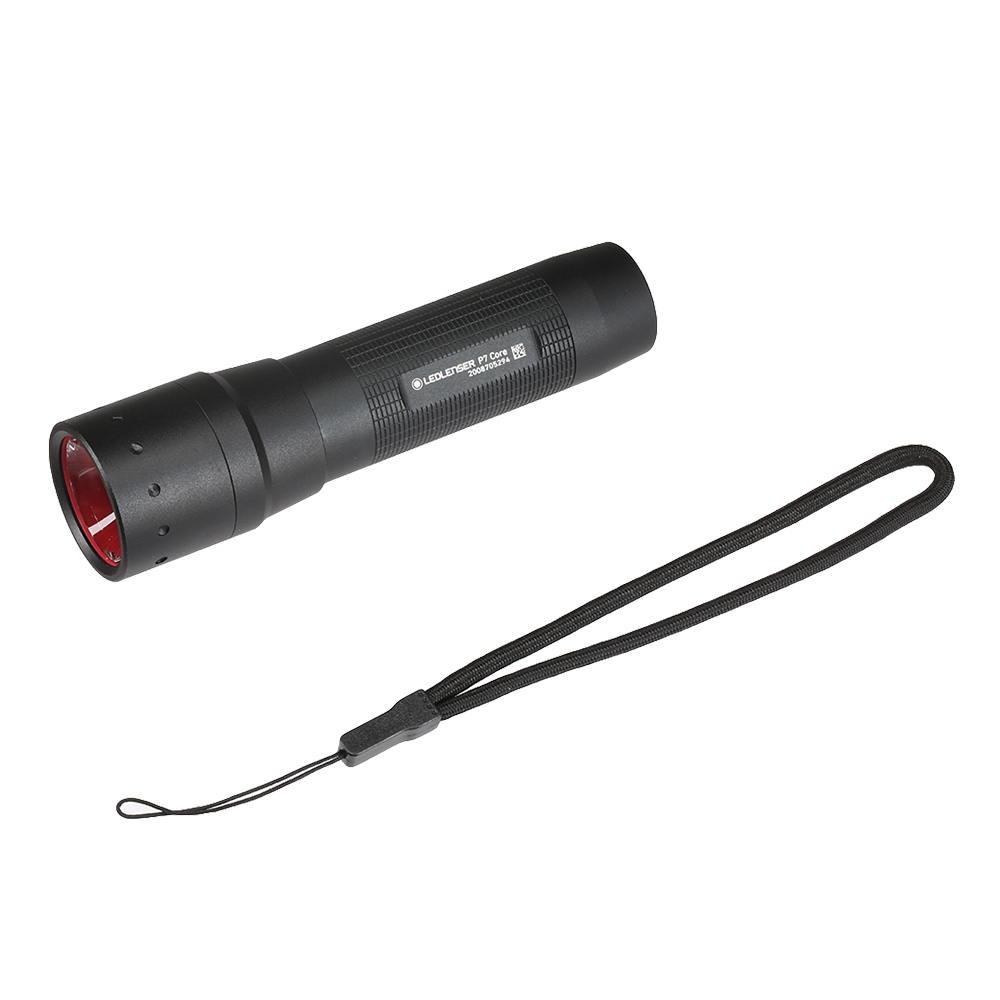 LED Lenser LED-Taschenlampe P7 Core 450 Lumen inkl. Handschlaufe schwarz Bild 4