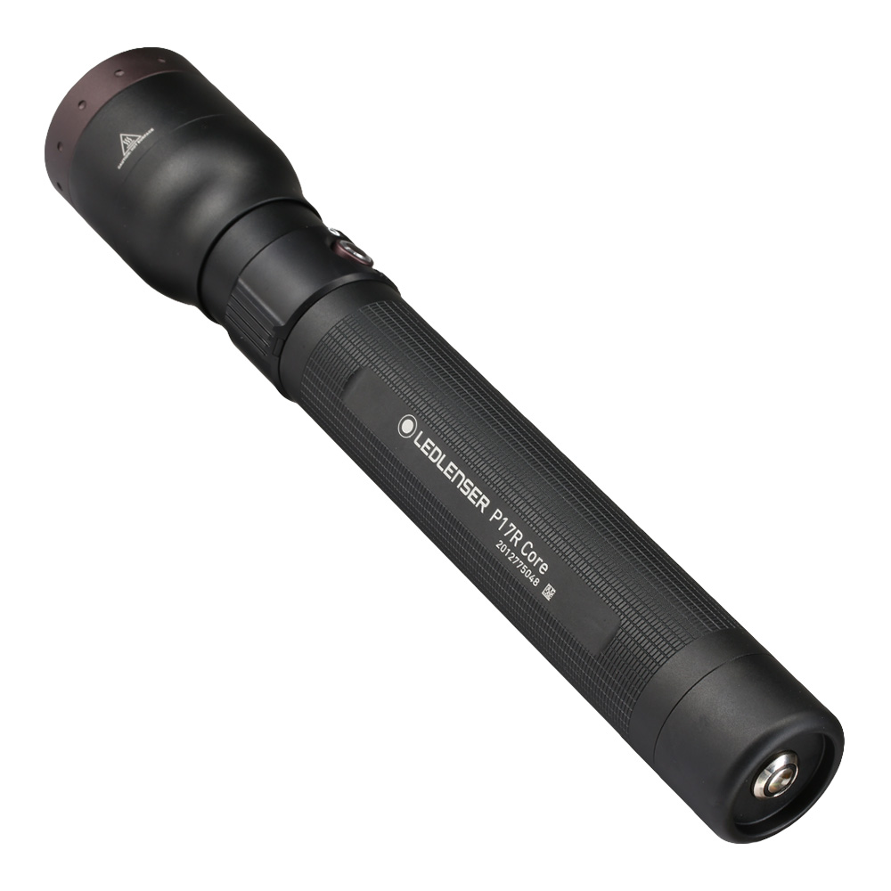 LED Lenser LED-Taschenlampe P17R Core 1200 Lumen inkl. Wand- und Grtelhalterung schwarz Bild 1