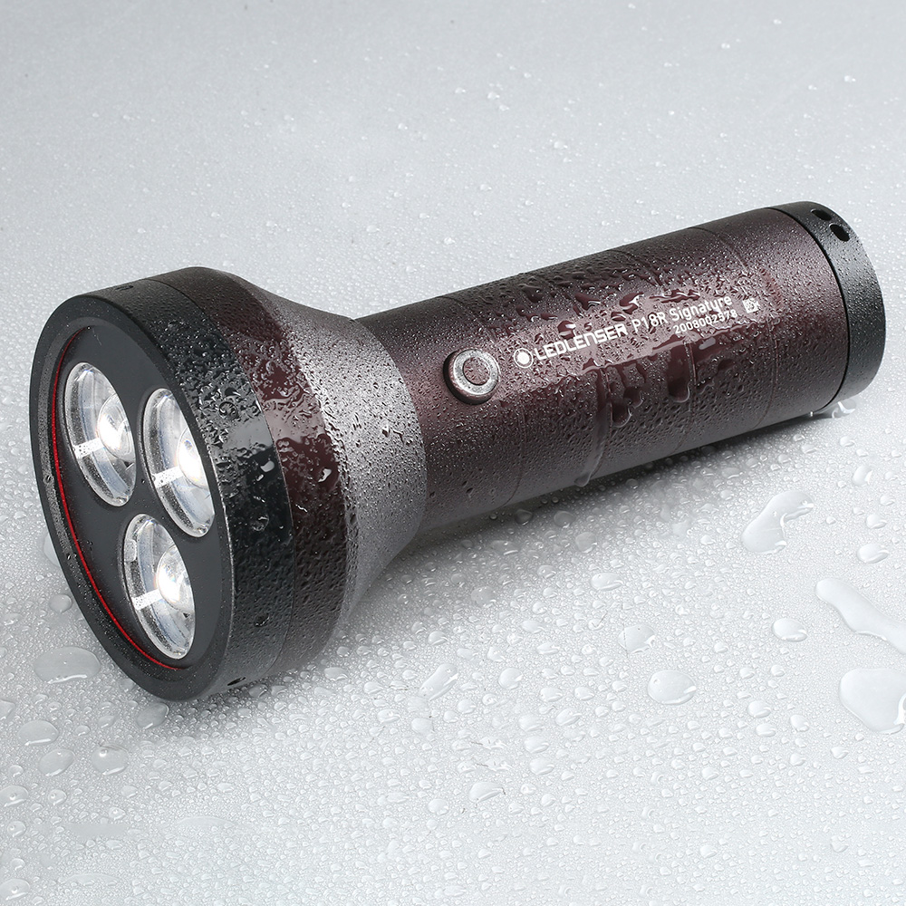 LED Lenser LED-Taschenlampe P18R Signature 4500 Lumen inkl. Akku schwarz Bild 2