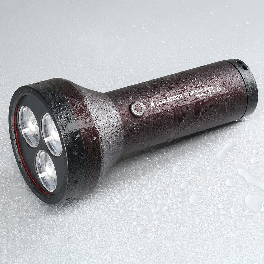 LED Lenser LED-Taschenlampe P18R Signature 4500 Lumen inkl. Akku schwarz Bild 1