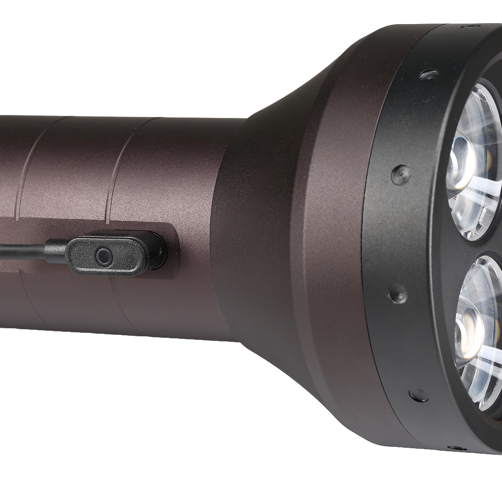 LED Lenser LED-Taschenlampe P18R Signature 4500 Lumen inkl. Akku schwarz Bild 1