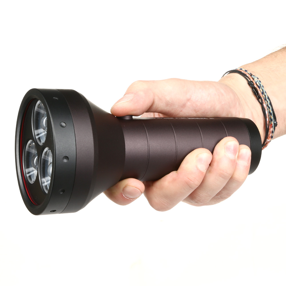 LED Lenser LED-Taschenlampe P18R Signature 4500 Lumen inkl. Akku schwarz Bild 1