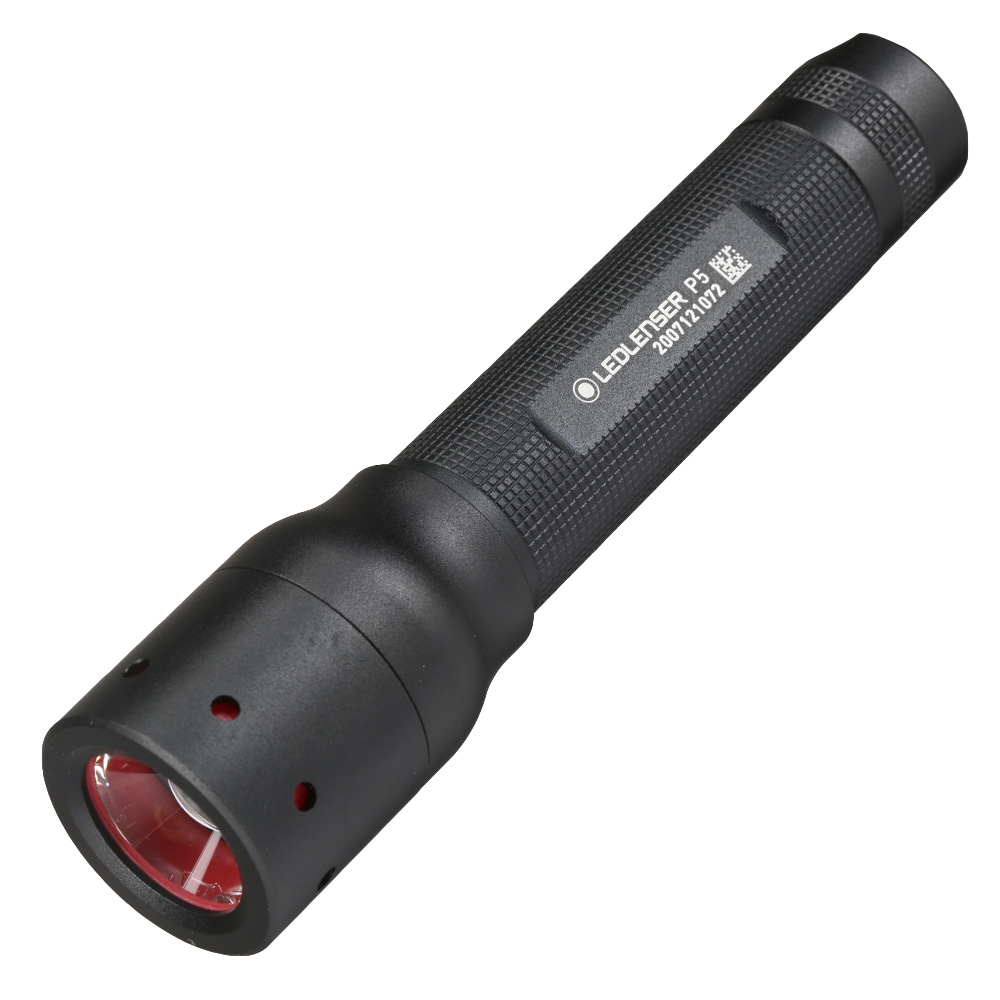 Legende fælde George Bernard LED Lenser P5 Taschenlampe 140 Lumen schwarz inkl. Holster und Handschlaufe  günstig kaufen