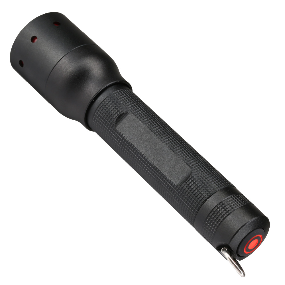 LED Lenser P5 Taschenlampe 140 Lumen schwarz inkl. Holster und Handschlaufe Bild 5
