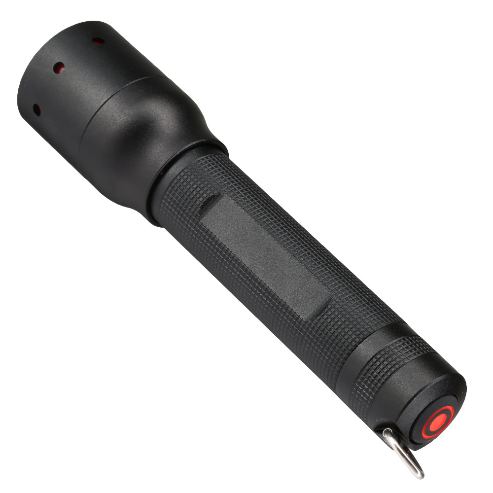 LED Lenser P5 Taschenlampe 140 Lumen schwarz inkl. Holster und Handschlaufe Bild 1