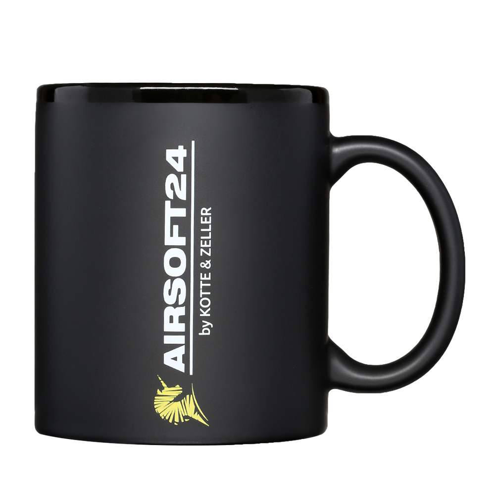 Airsoft 24 Tasse 300 ml schwarz matt Bild 1