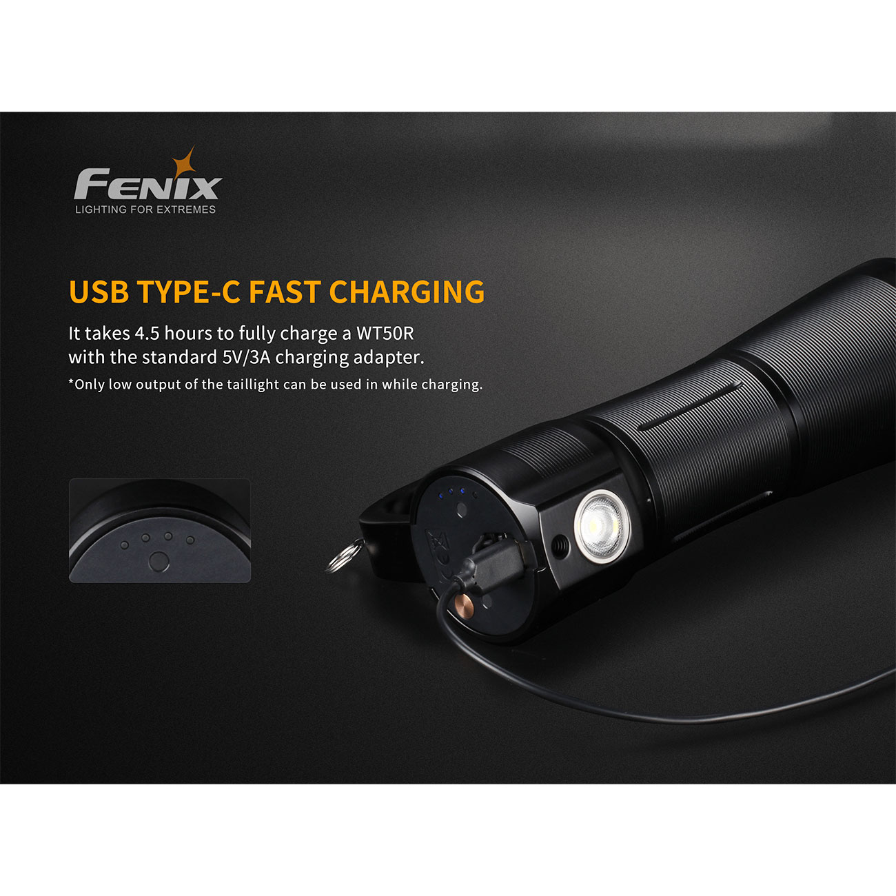 Fenix Handscheinwerfer WT50R multifunktional 3700 Lumen Bild 5