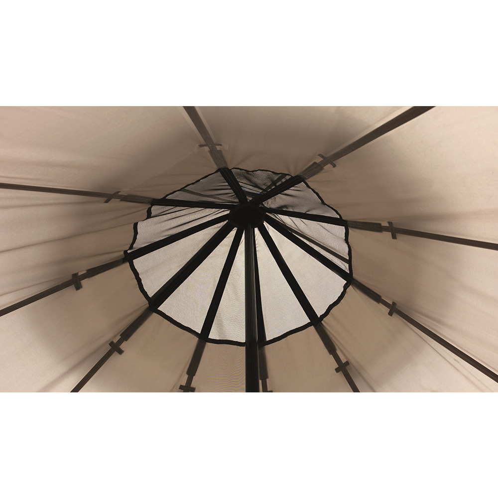 Easy Camp Familienzelt Moonlight Tipi fr max. 8 Personen grau/khaki Bild 1