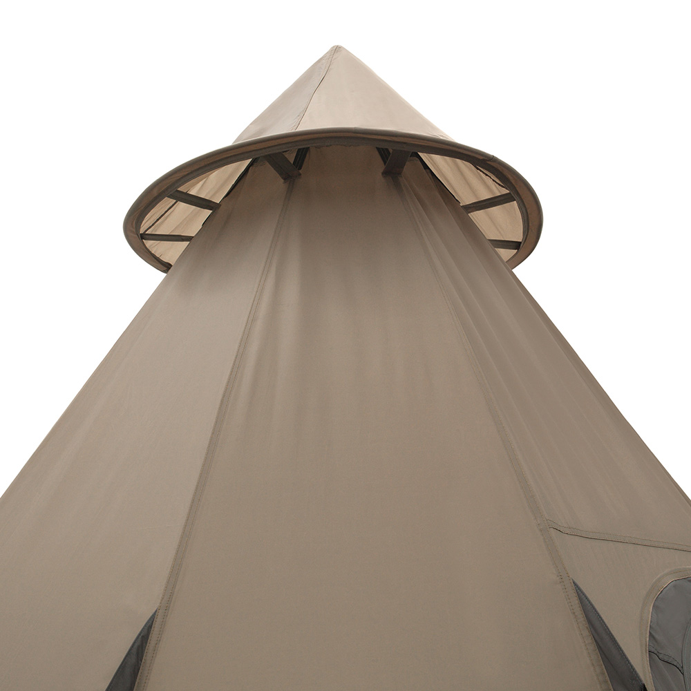 Easy Camp Familienzelt Moonlight Tipi fr max. 8 Personen grau/khaki Bild 1