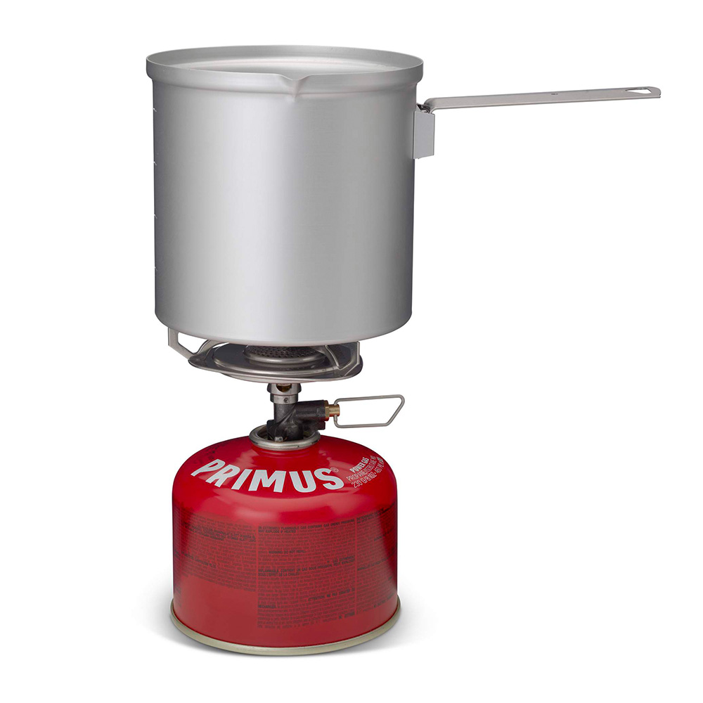 Primus Gaskocher Essential Trail Stove Duo fr Schraubgaskartuschen silber Bild 1