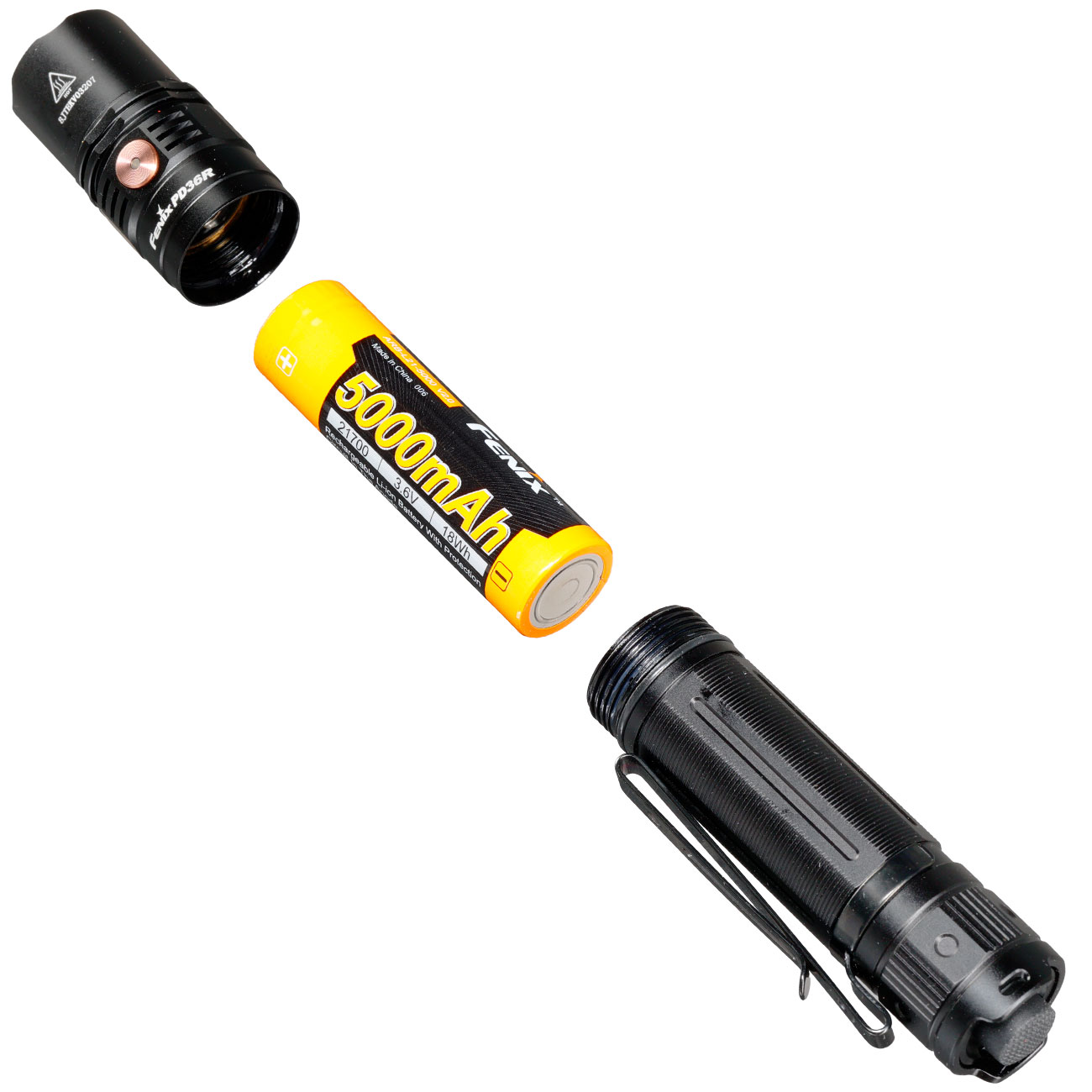 Fenix LED Taschenlampe PD36R 1600 Lumen Bild 6