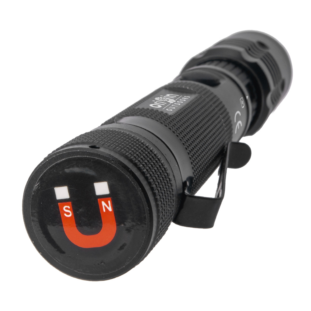 Origin Outdoors LED-Taschenlampe mit Powerbank 1000 Lumen schwarz Bild 1
