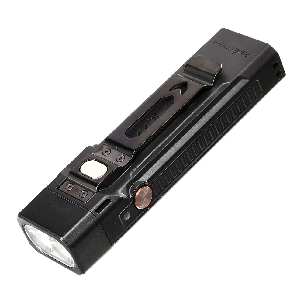Fenix LED-Taschenlampe WT16R 300 Lumen mit Akku, Flächenleuchte schwarz
