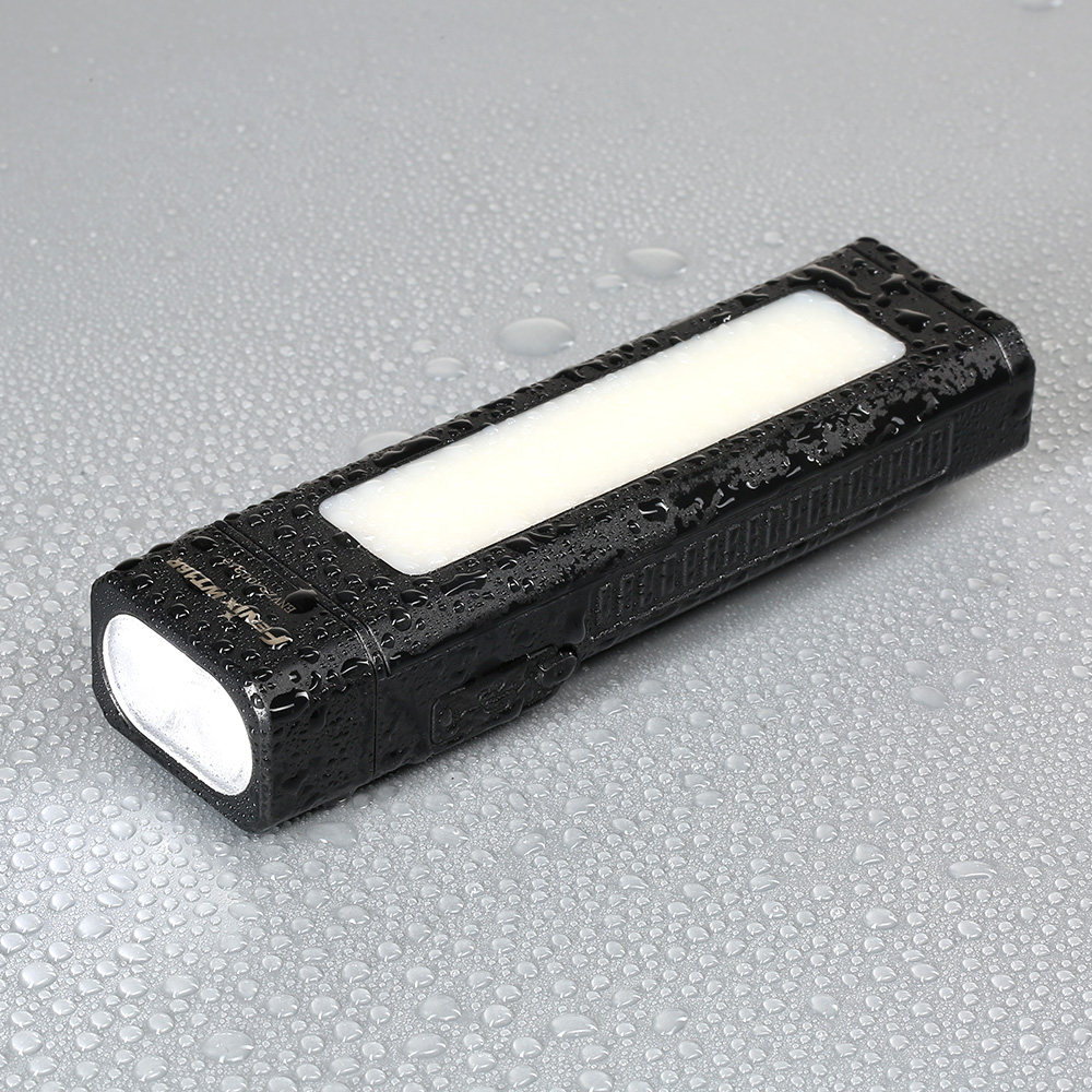 Fenix LED-Taschenlampe WT16R 300 Lumen mit Akku, Flächenleuchte schwarz Bild 2