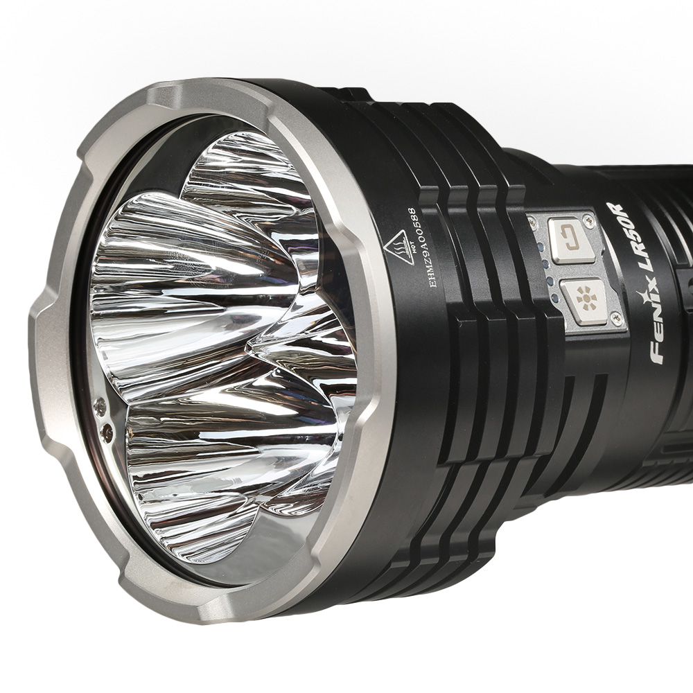 Fenix LED-Taschenlampe LR50R 12000 Lumen inkl. Holster, Tragegurt schwarz Bild 1