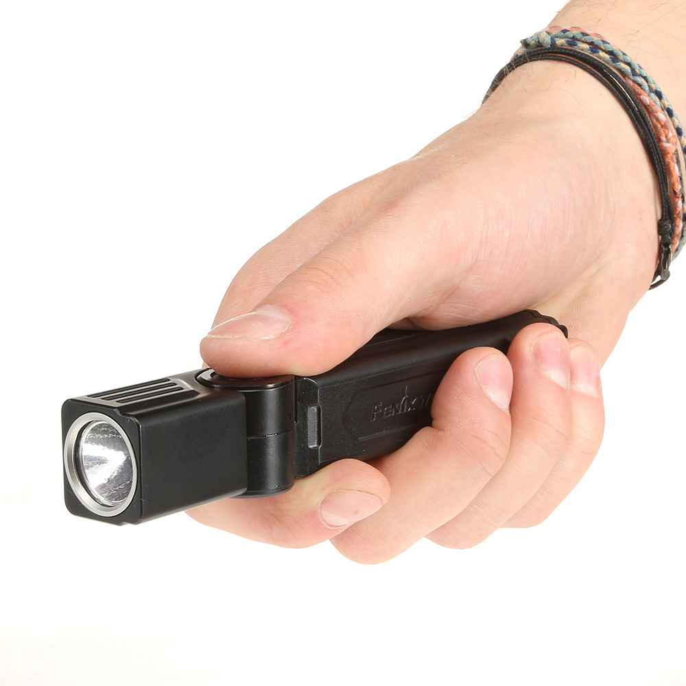 Fenix LED-Taschenlampe WT25R 1000 Lumen mit Akku, drehbarer Lampenkopf schwarz Bild 8