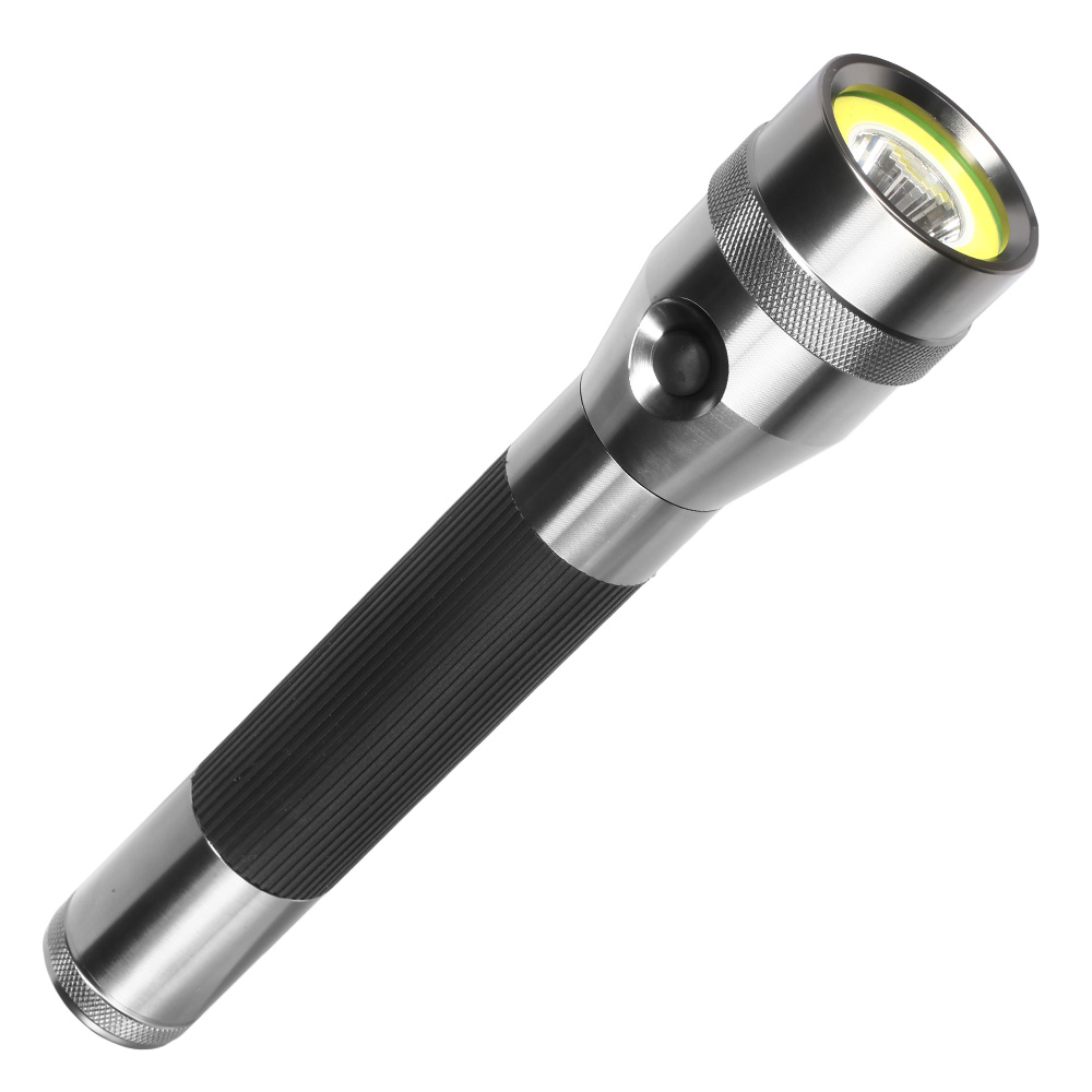 MetMaxx LED-Taschenlampe MegaPowerMulti 28 cm silber Bild 10