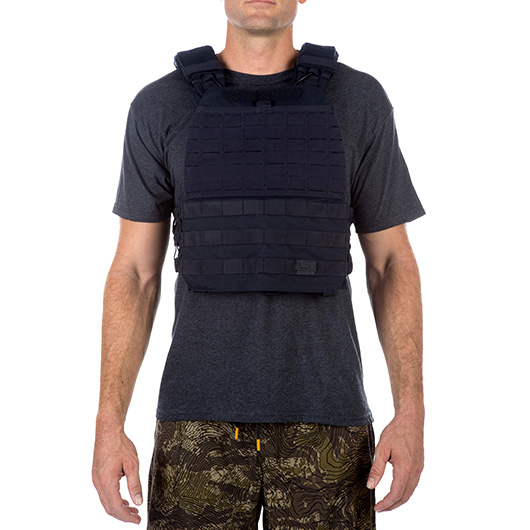 5.11 Einsatzweste TacTec Plate Carrier Dark Navy Bild 2