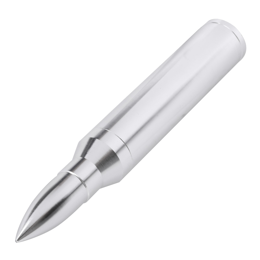 LED-Taschenlampe Bullet Light Aluminium silber